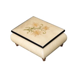 Inlaid Music Box 415 Edelweiss