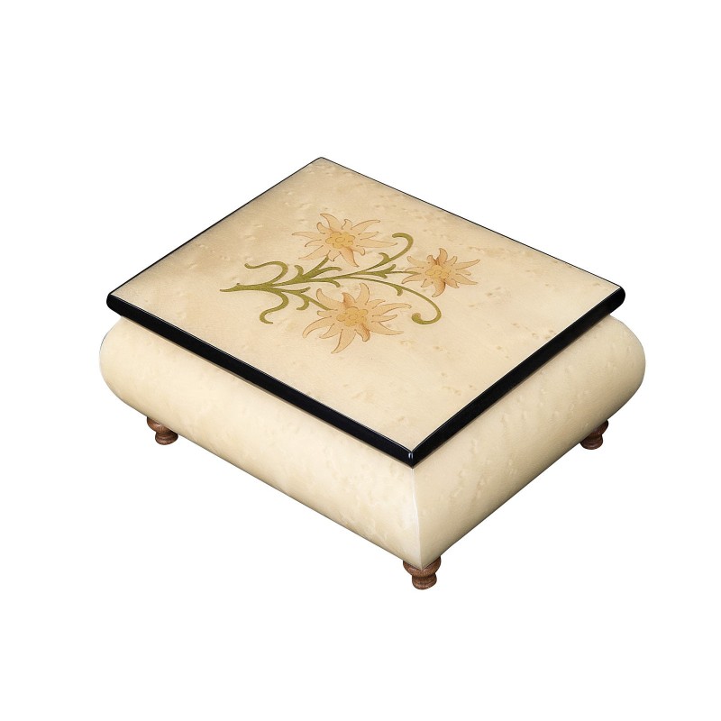 Inlaid Music Box 415 Edelweiss